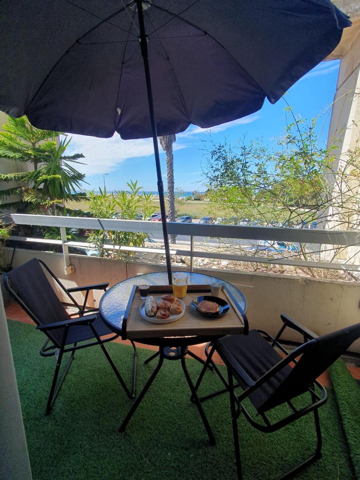 Studio Terrasse Vue Mer Marseilles Buitenkant foto